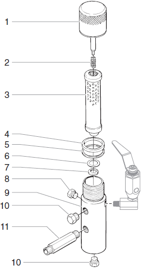 PowrTwin 4900XLT Filter Assembly Parts PowrTwin 4900XLT Filter Assembly Parts